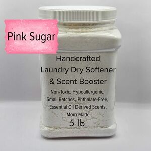 Pink Sugar Handcrafted Laundry Dry Softener & Scent Booster